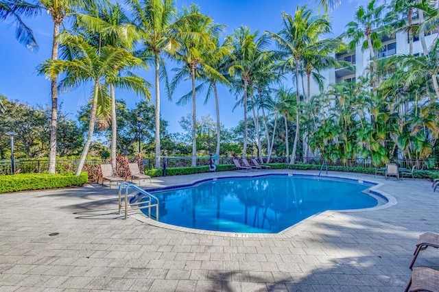 view of swimming pool