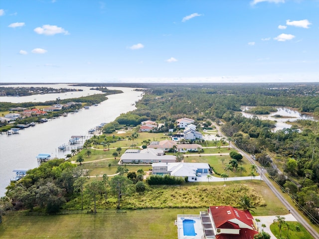 2861 SE S Lookout Blvd, Port Saint Lucie, FL 34984 - aerial view of residential area with a nearby body of water