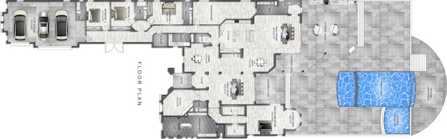 2861 SE S Lookout Blvd, Port Saint Lucie, FL 34984 - floor plan / room layout