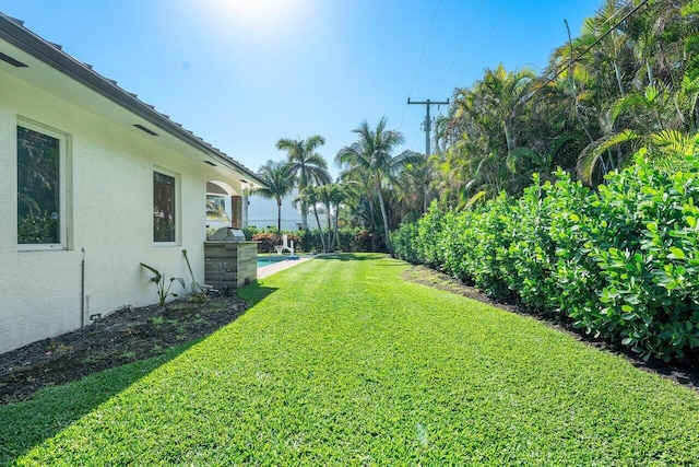 view of yard