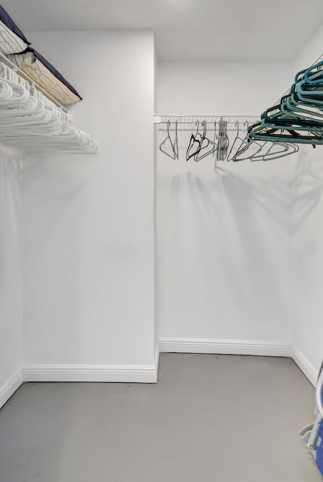 view of spacious closet