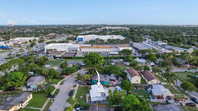 5219 NE 20th Ter, Pompano Beach, FL 33064 - birds eye view of property with a residential view
