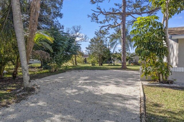 deck featuring a lawn