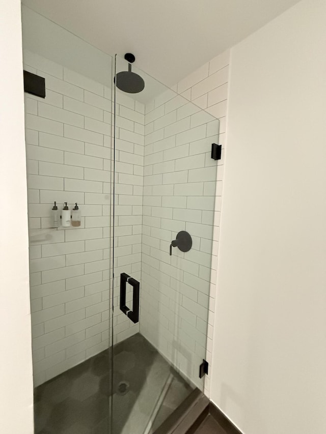 398 NE 5th St Unit 1715, Miami, FL 33132 - bathroom featuring a shower with shower door