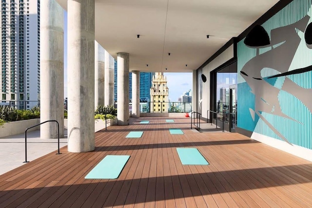 398 NE 5th St Unit 1715, Miami, FL 33132 - exterior space with basketball hoop