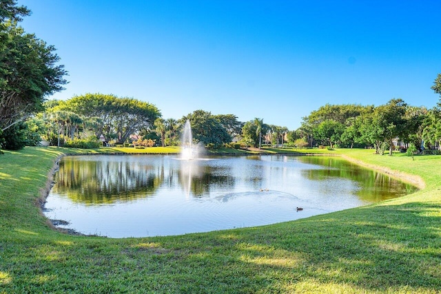 property view of water