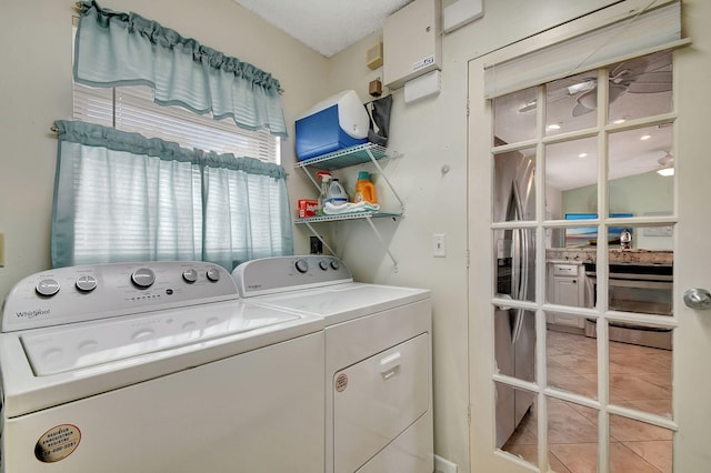 laundry area with washer and clothes dryer