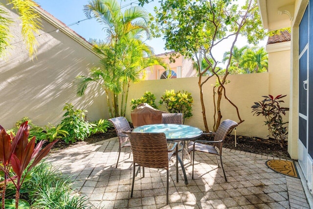 view of patio / terrace