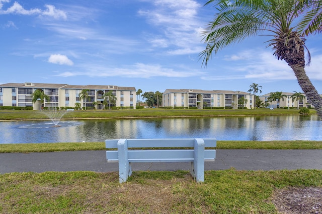 1102 Greenpine Blvd Unit A1, West Palm Beach, FL 33409 - water view featuring nearby suburban area