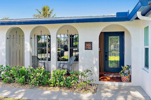 view of entrance to property