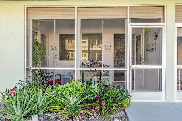 view of entrance to property