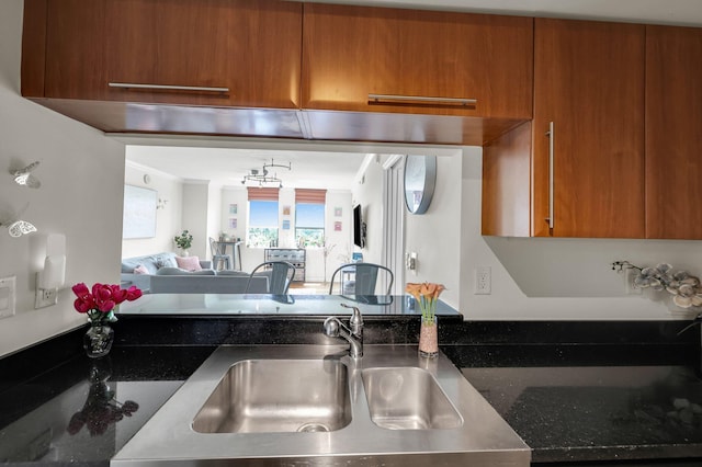 kitchen featuring sink