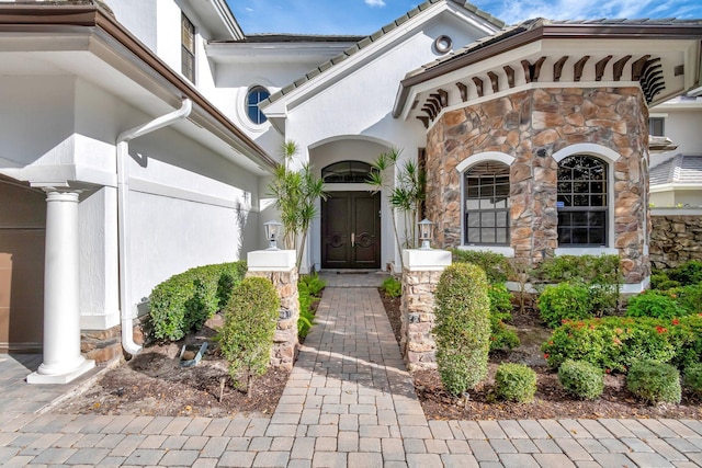 view of entrance to property