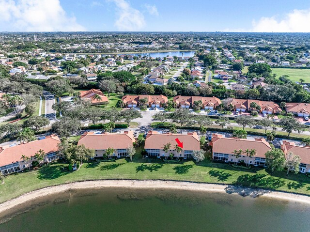9817 Seacrest Cir Unit 201, Boynton Beach, FL 33437 - view of yard with a residential view and a sunroom