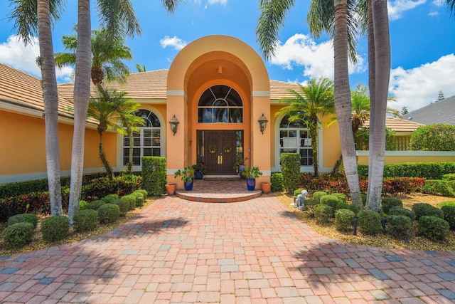 view of property entrance