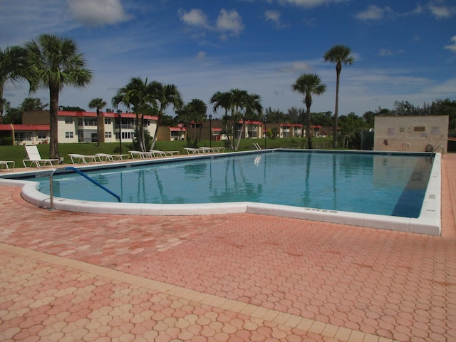 view of pool