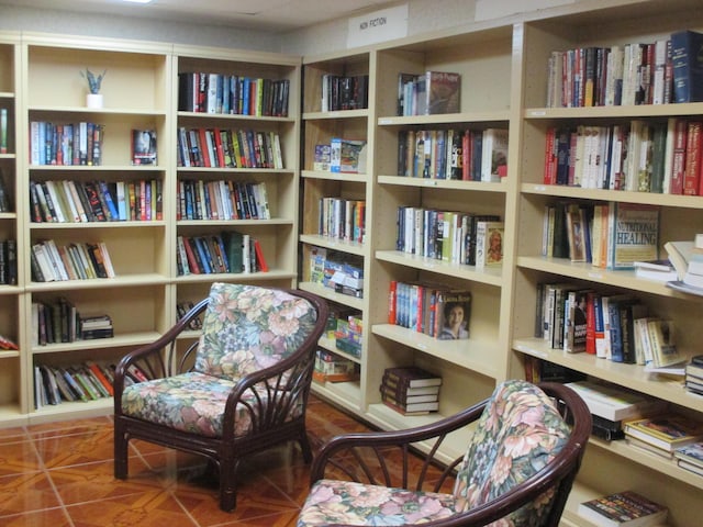 view of sitting room