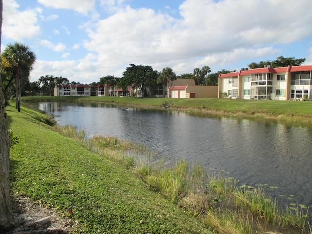 view of water feature