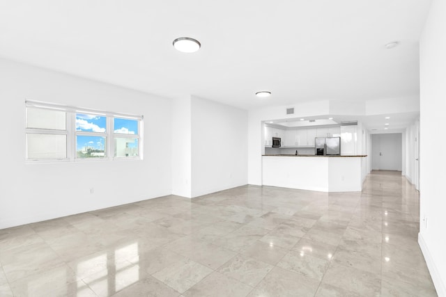 view of unfurnished living room