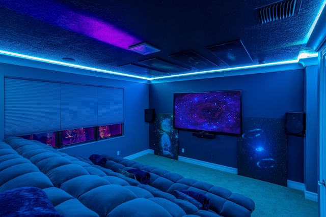 view of home theater room