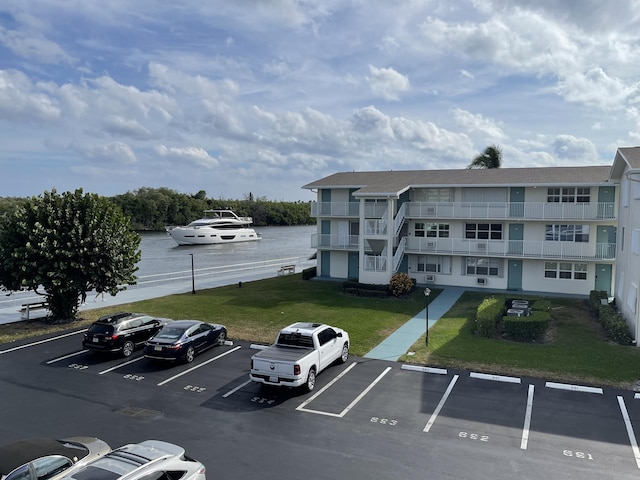 view of property featuring a water view