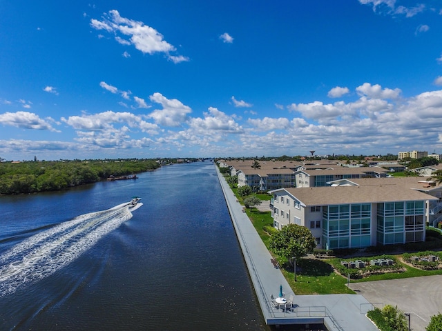 property view of water