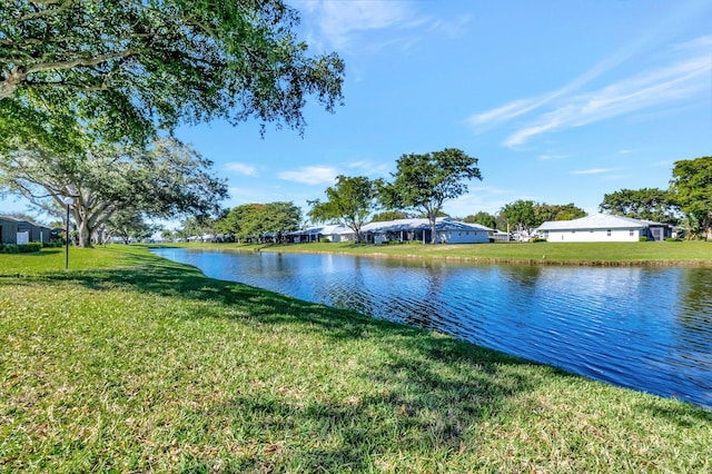 property view of water