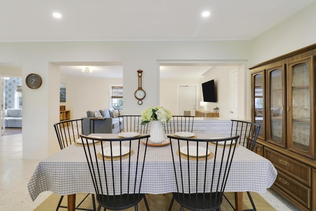 view of dining room