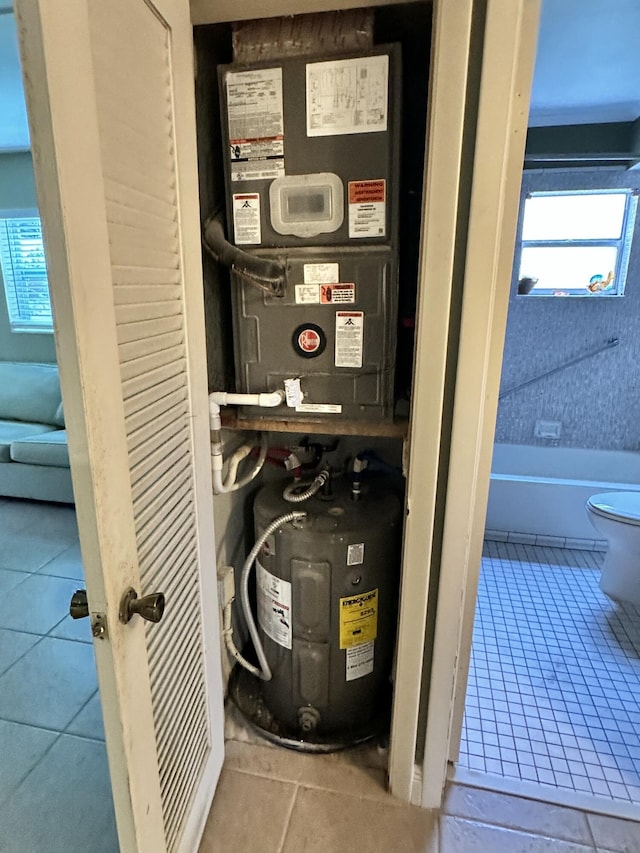 utilities with water heater