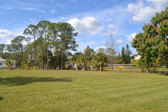 view of yard