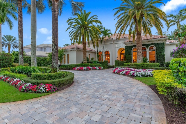 view of mediterranean / spanish-style house