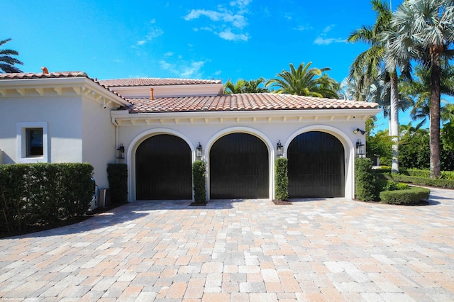 view of mediterranean / spanish house