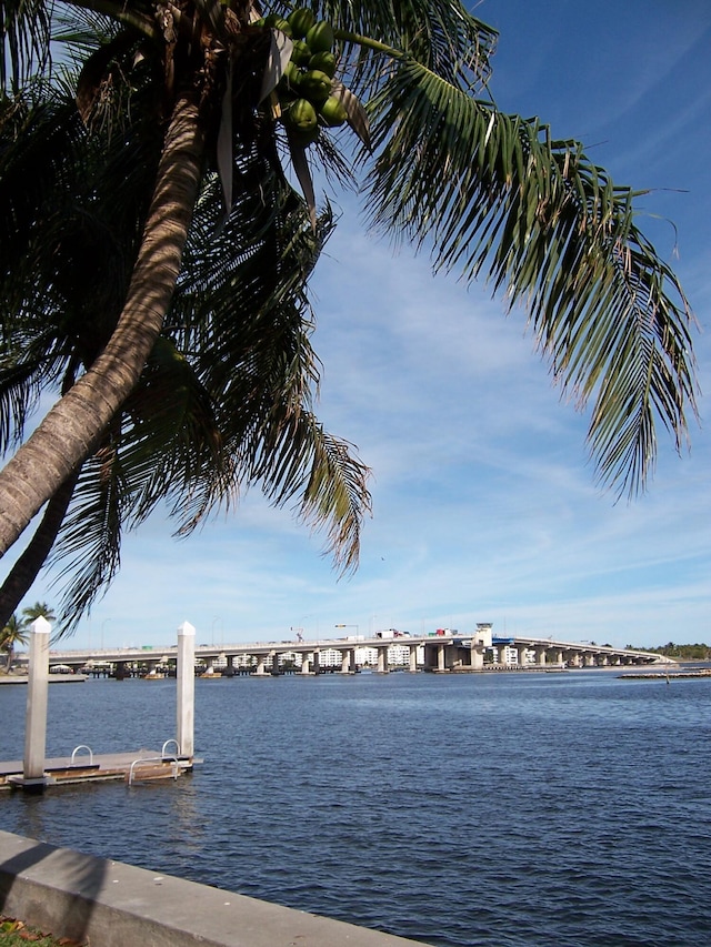 property view of water