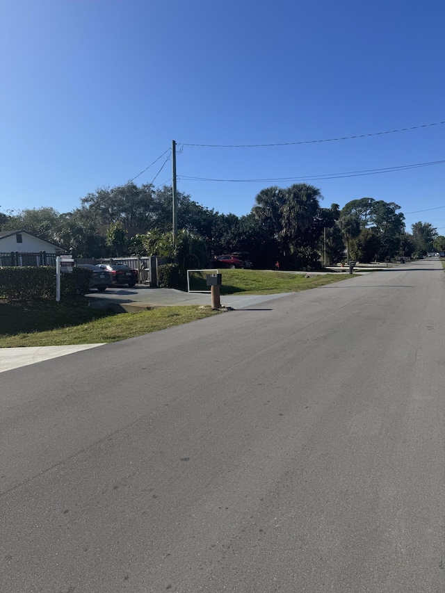 view of street