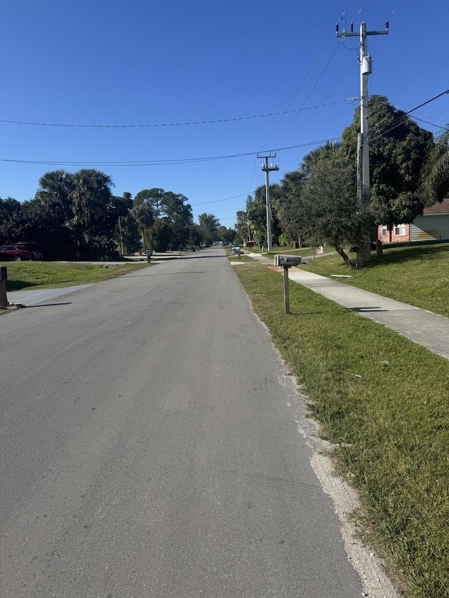 view of street