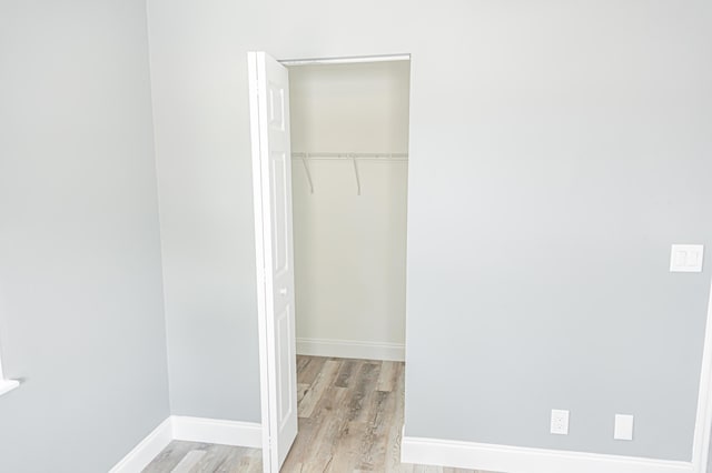 view of closet