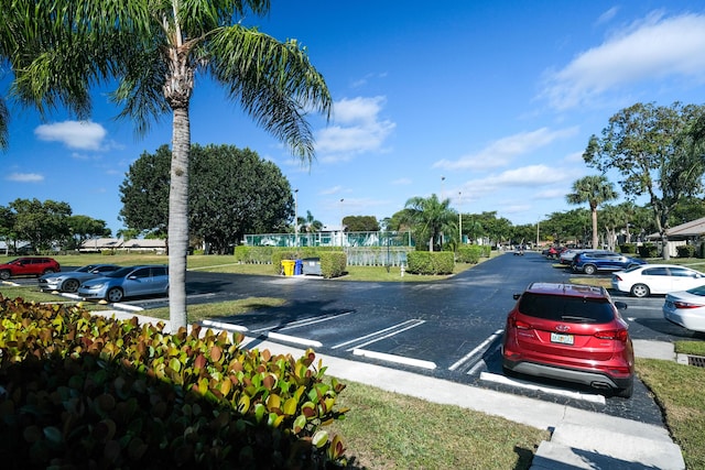 view of road