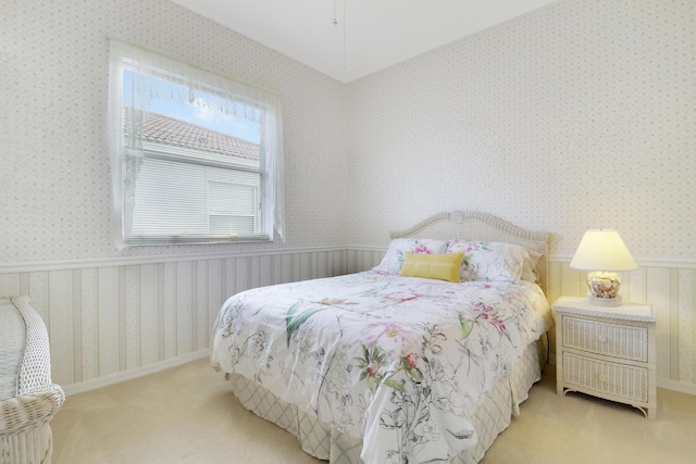 bedroom featuring carpet flooring