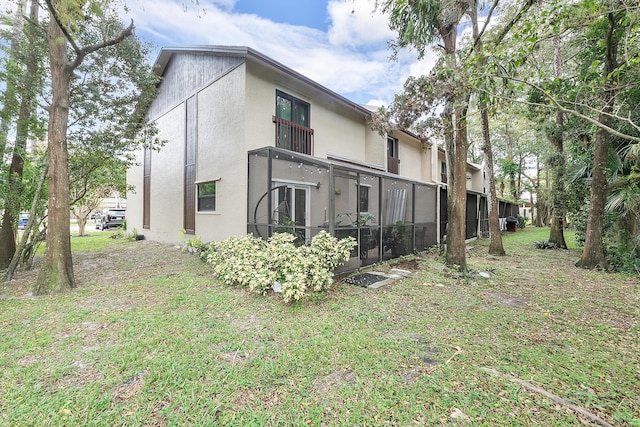 view of rear view of house