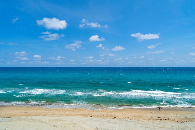 water view with a beach view