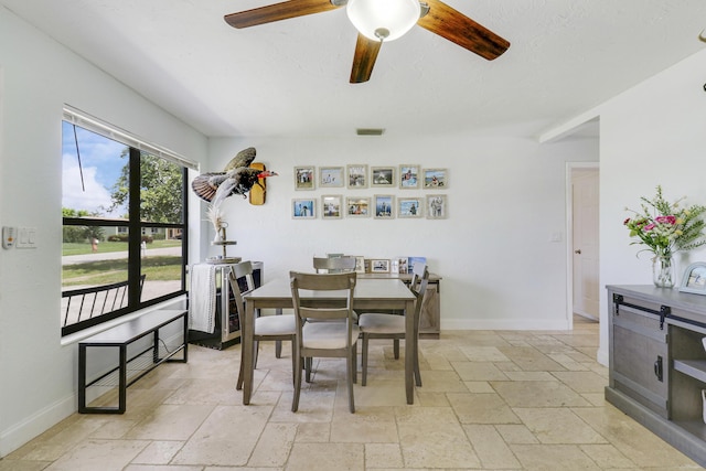 view of dining room