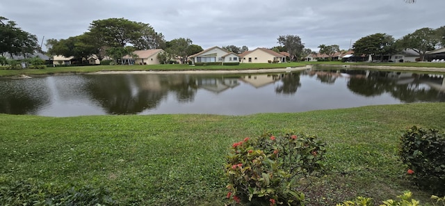 property view of water