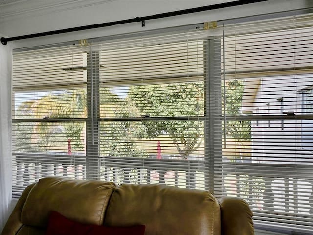 interior details featuring crown molding