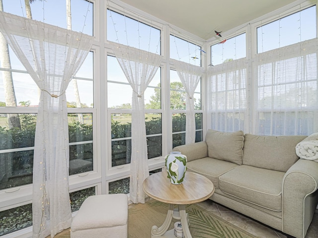 sunroom with a wealth of natural light