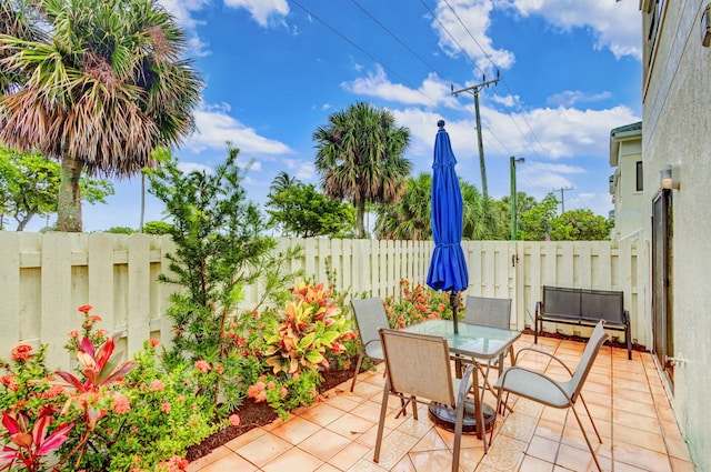 view of patio / terrace