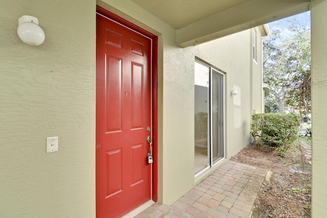 view of property entrance