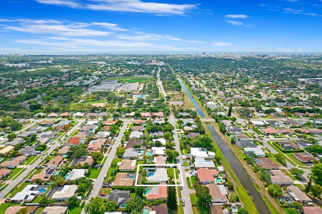 drone / aerial view