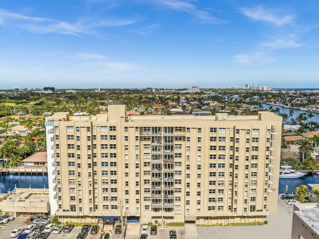 view of property featuring a water view