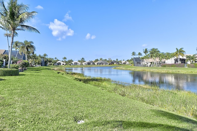 property view of water