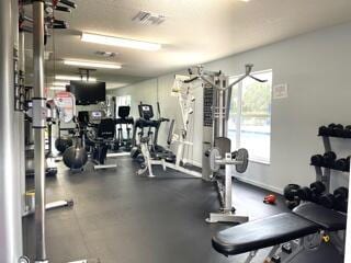 view of exercise room